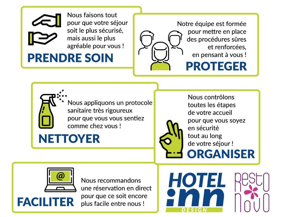 Hotel Inn Design Resto Novo Amiens Dury  Exterior photo